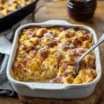 Monte Cristo Breakfast Casserole