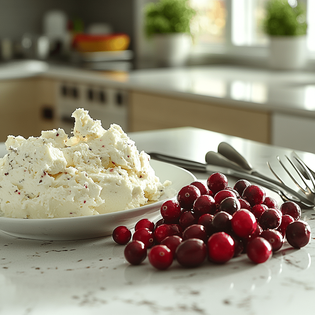 Cranberry and Brie Flatbread