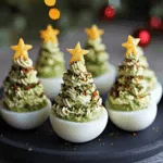 deviled egg Christmas trees