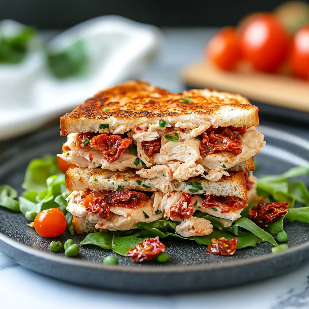 Sun Dried Tomato Chicken Salad