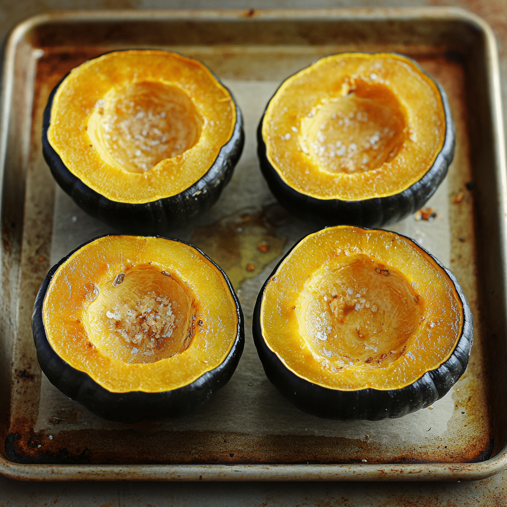 Sausage Stuffed Acorn Squash