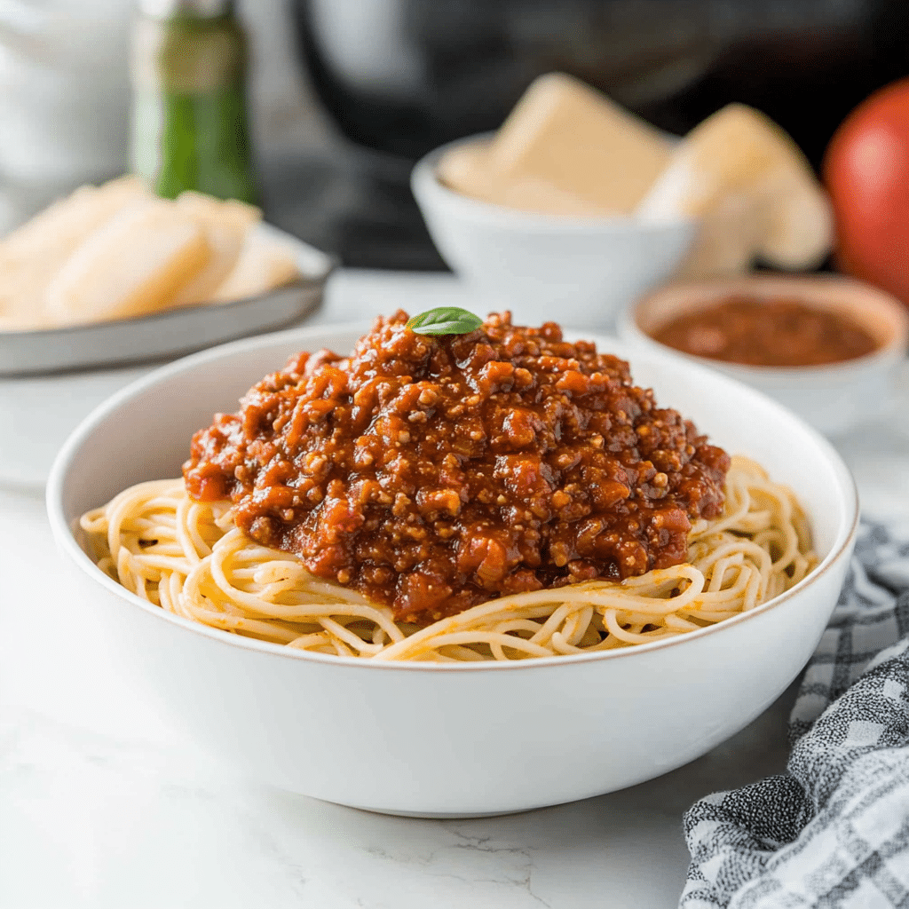 Vegetable Bolognese Recipe