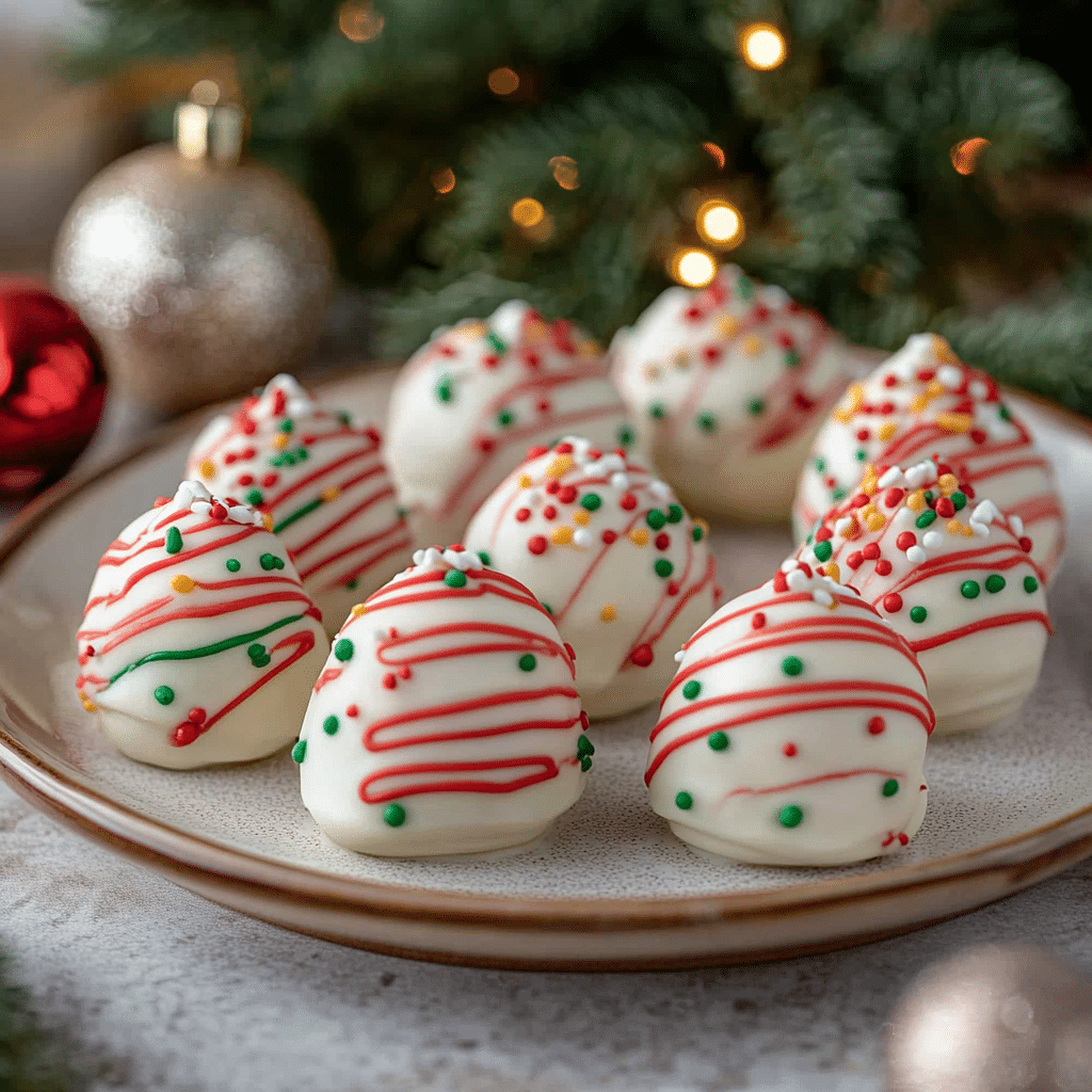 Little Debbie Christmas Tree Cake Truffles