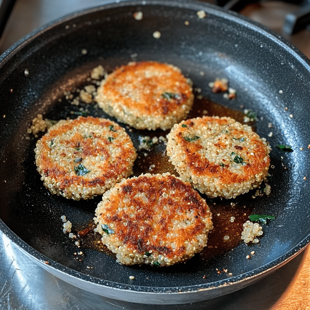 Crispy Quinoa Patties
