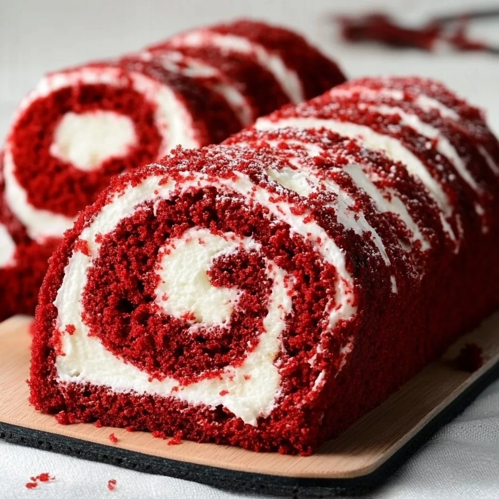 Red Velvet Cake Roll