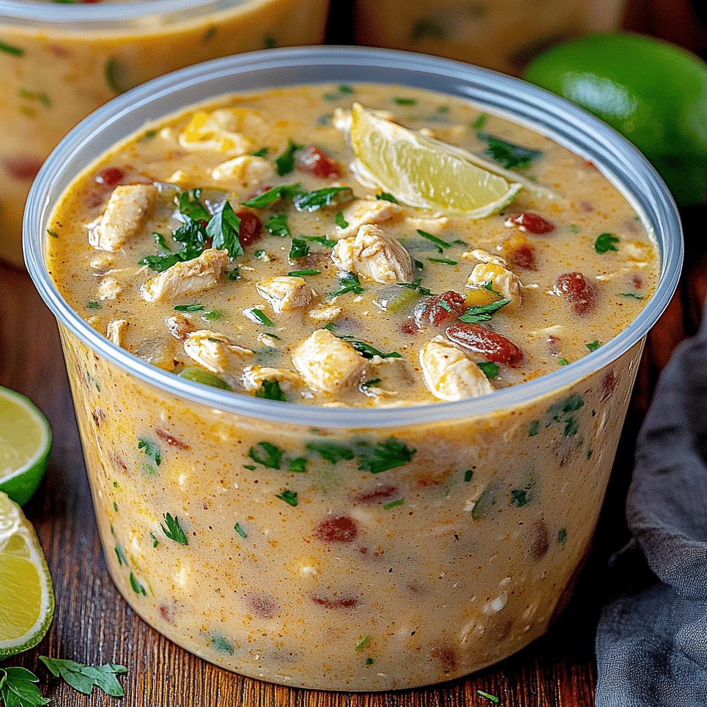 Cajun White Chicken Chili