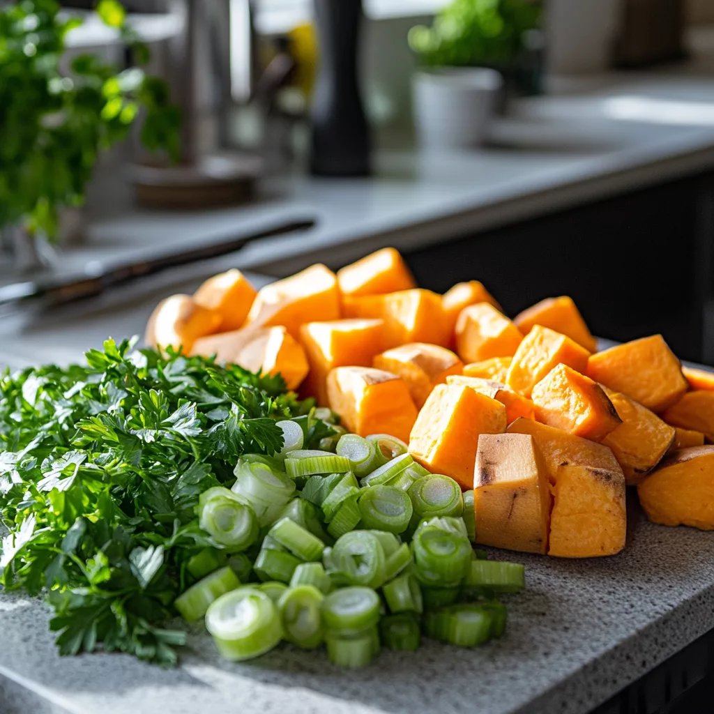 Savory Mashed Sweet Potatoes