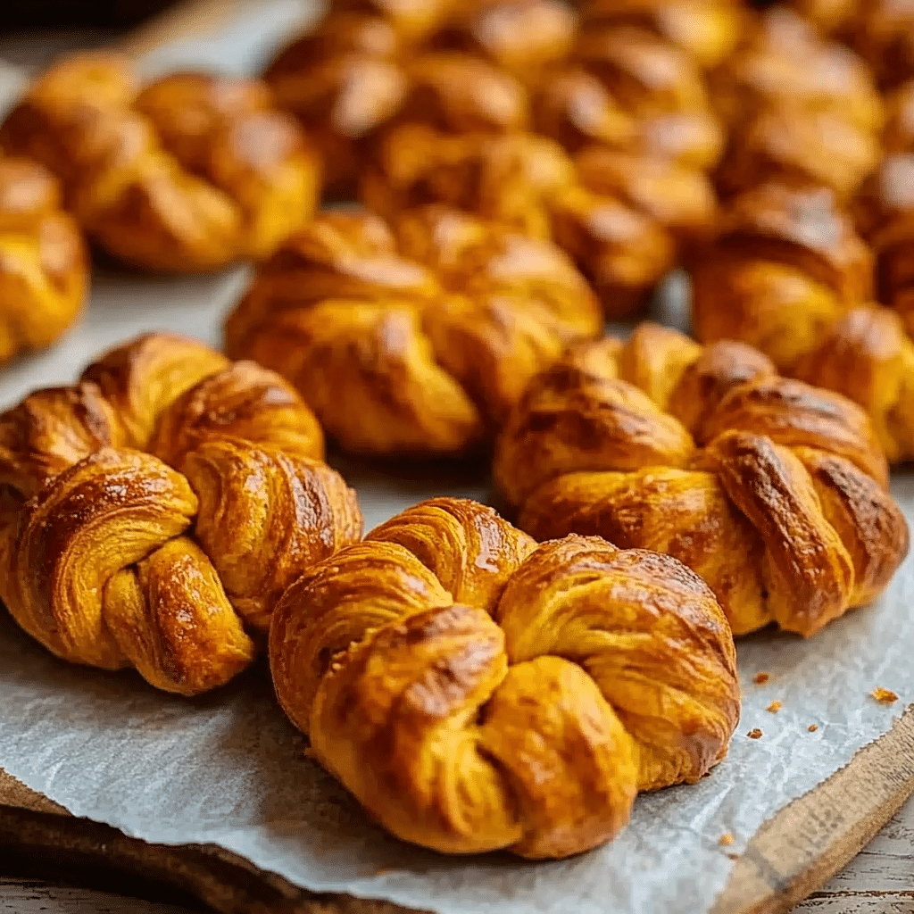 Pumpkin Spice Knots