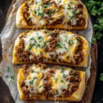 Garlic Bread Sloppy Joes
