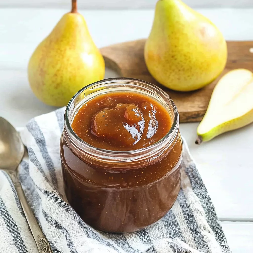Crockpot Pear Butter