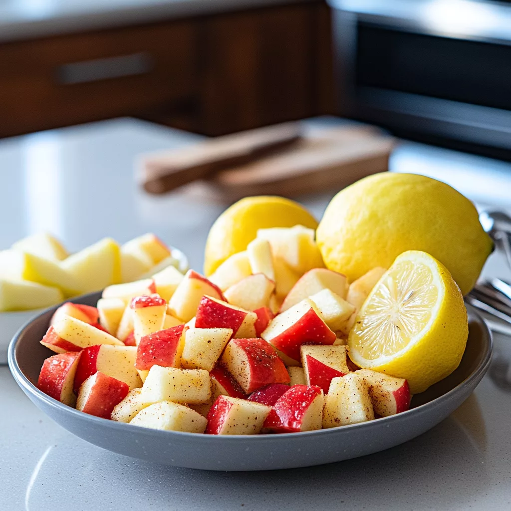 Apple Spiced Stuffed Sweet Potatoes