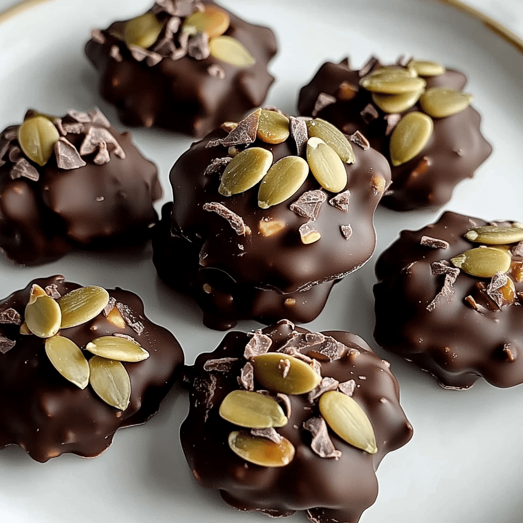 Chocolate Covered Pumpkin Seeds