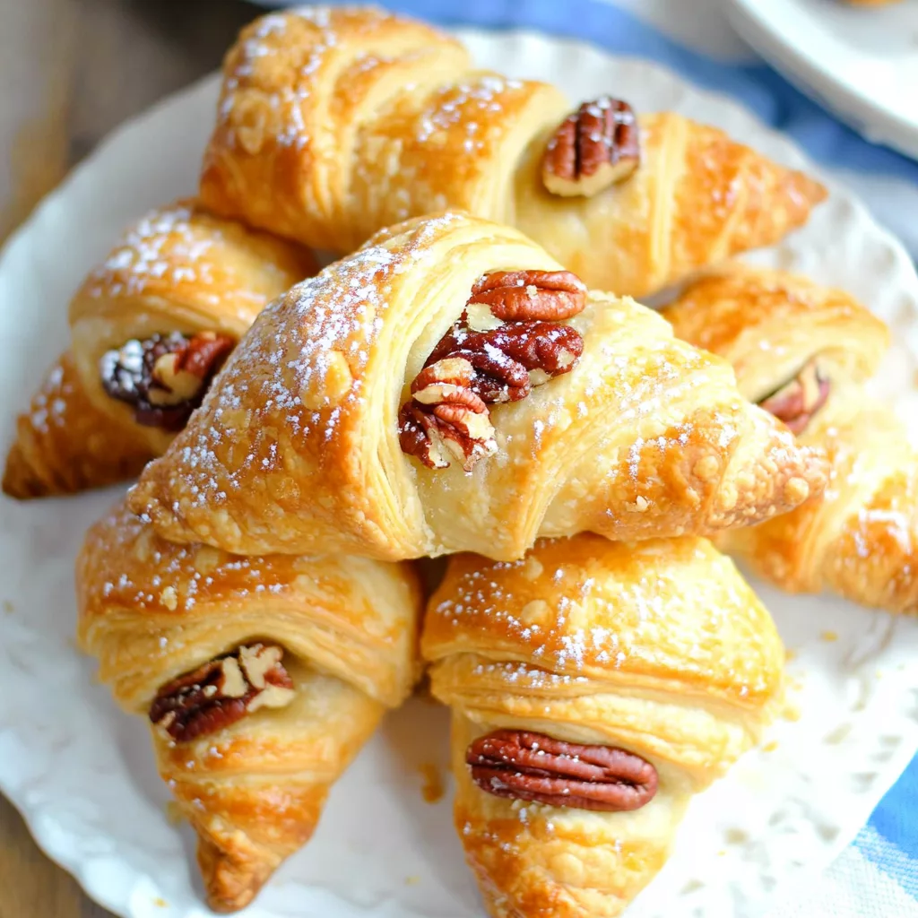 Pecan Pie Crescent Rolls