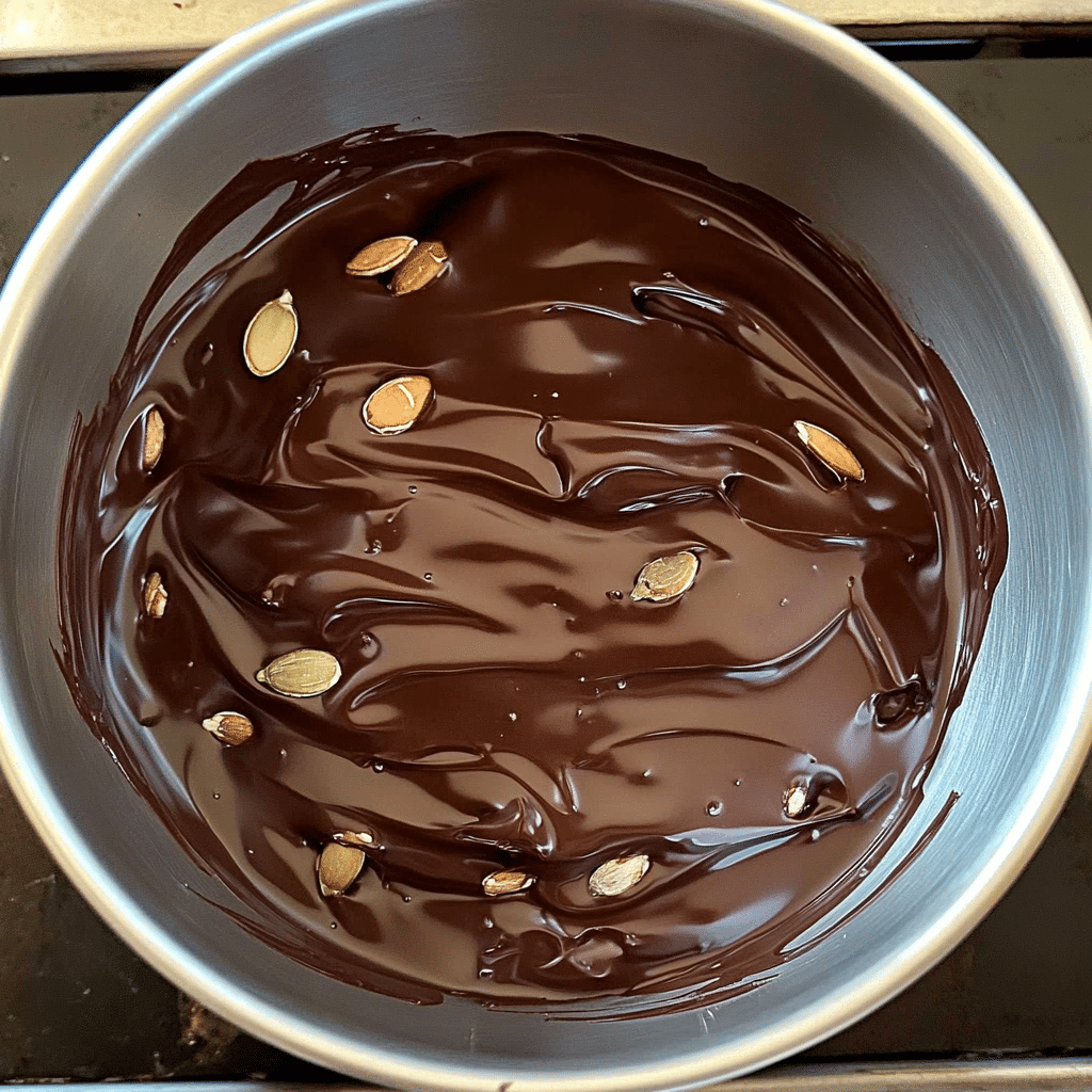 Chocolate Covered Pumpkin Seeds