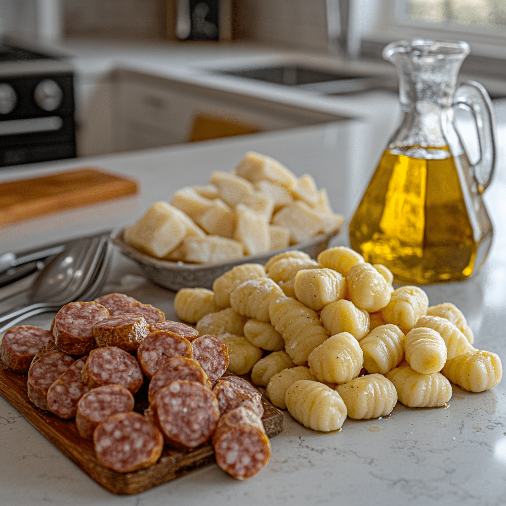 Creamy Butternut Squash Gnocchi with Sausage