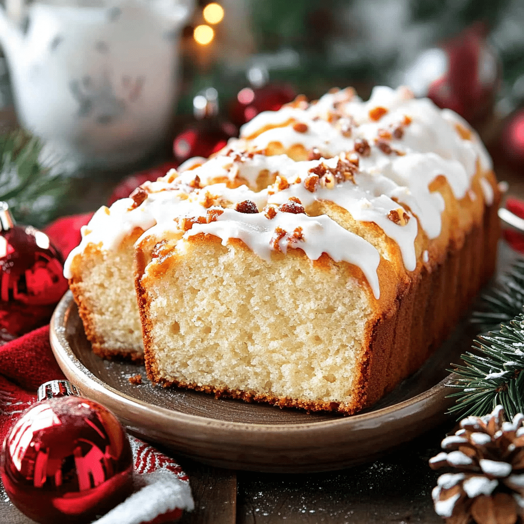 Eggnog Quick Bread