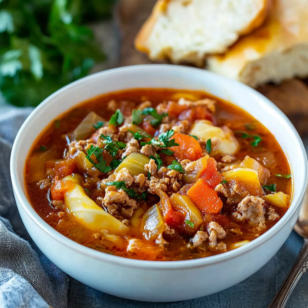 Cabbage Roll Soup