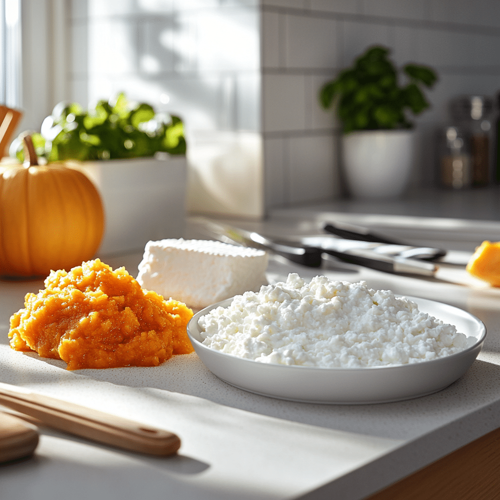 Cottage Cheese Pumpkin Mousse