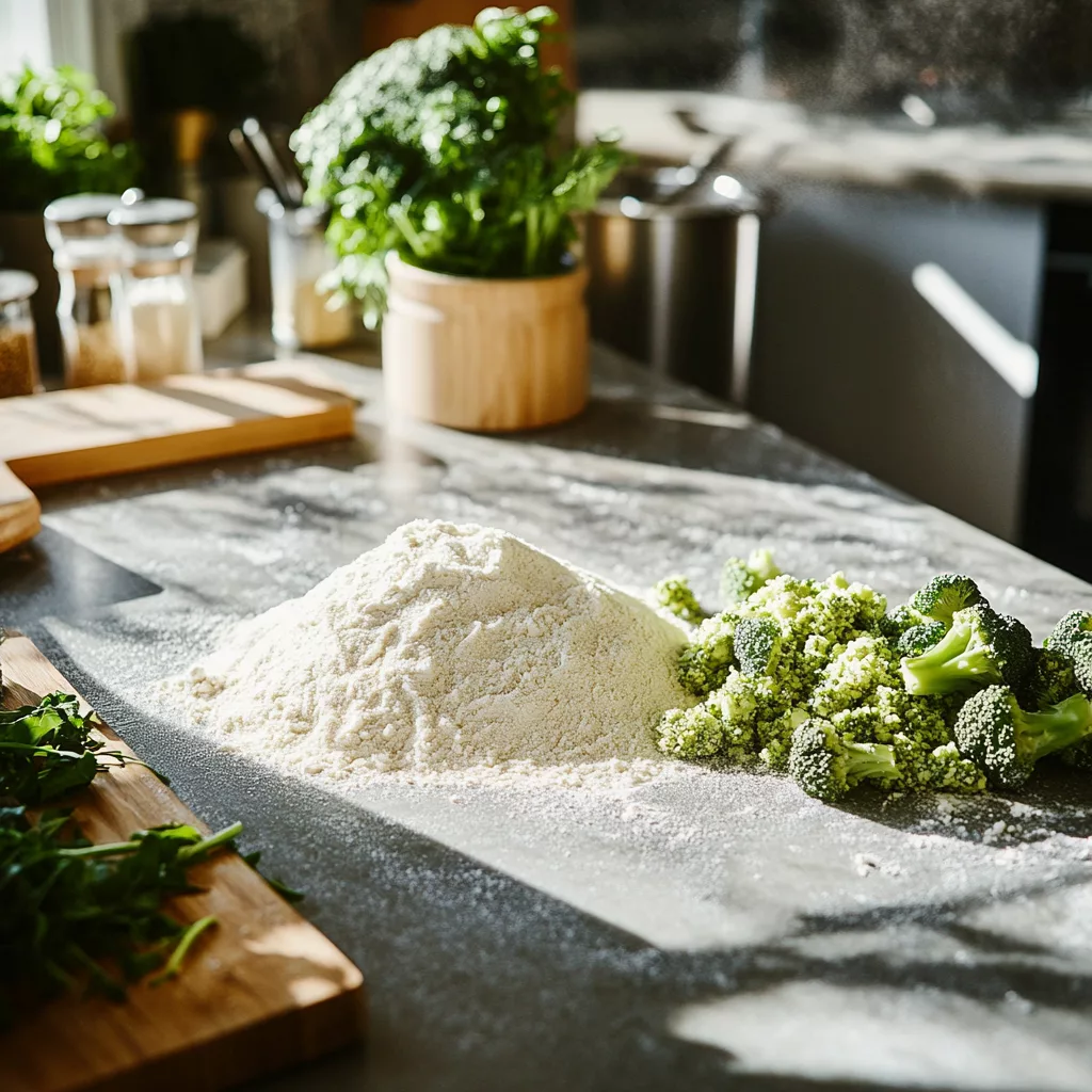 Broccoli Cheese Waffles