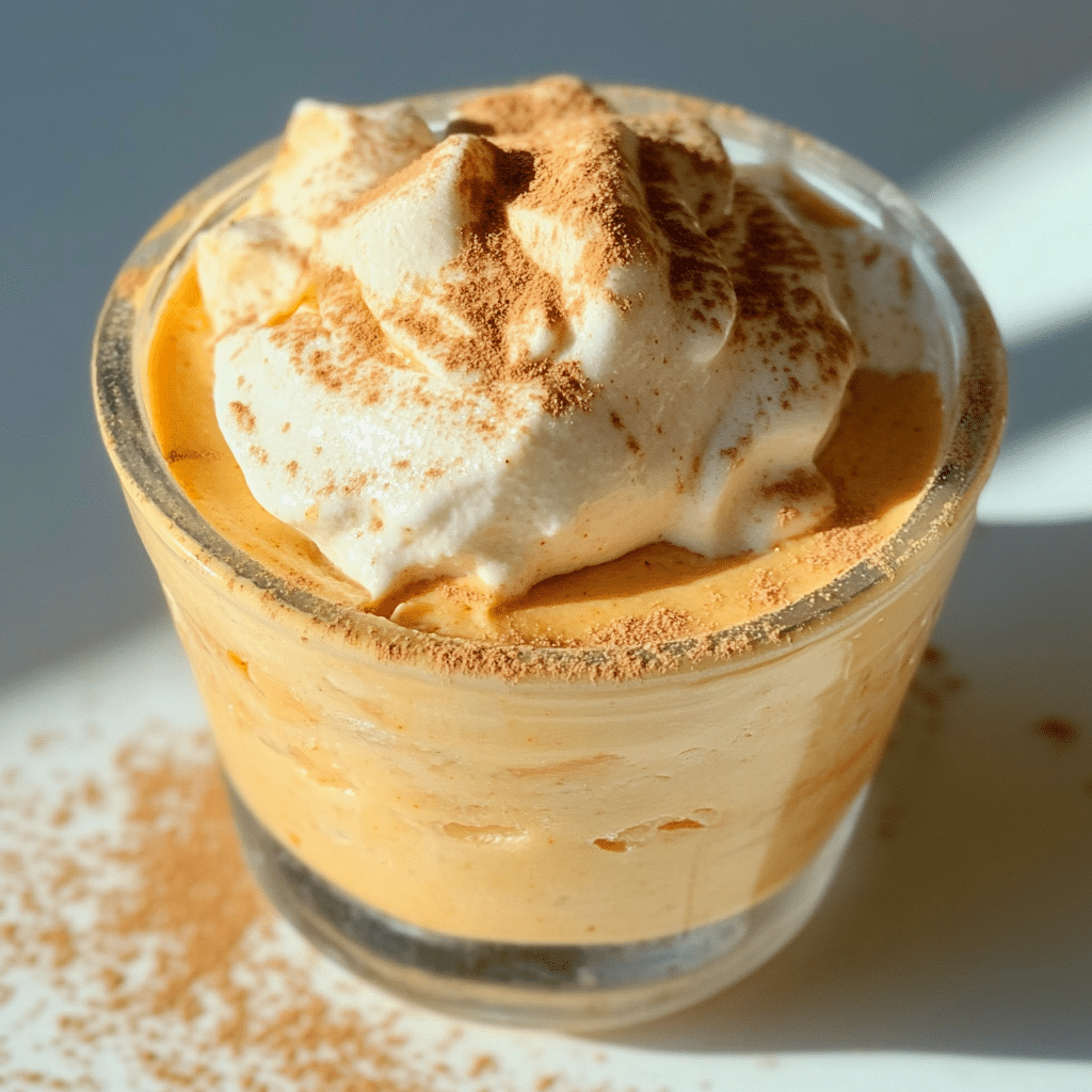 Cottage Cheese Pumpkin Mousse