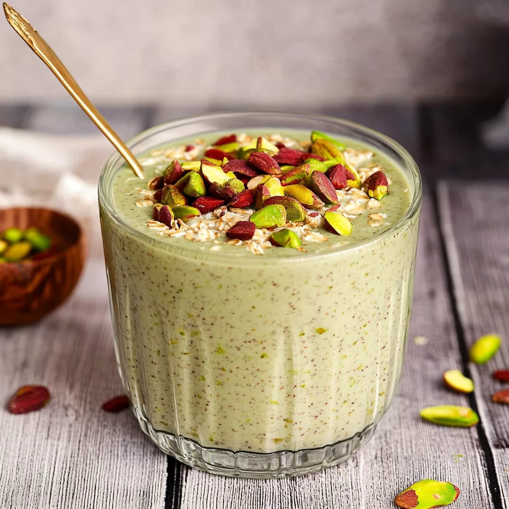 Pistachio Overnight Oats