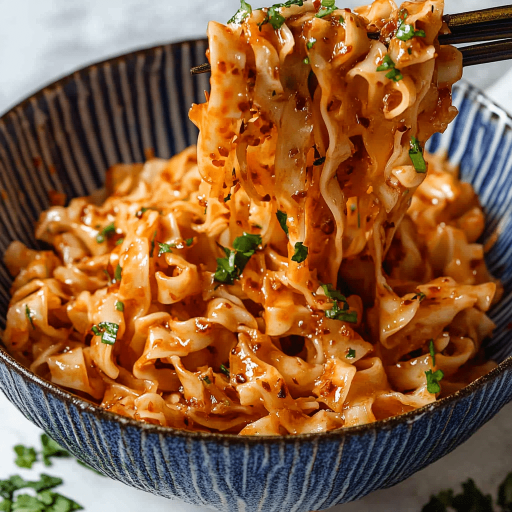 Garlic Chili Oil Noodles