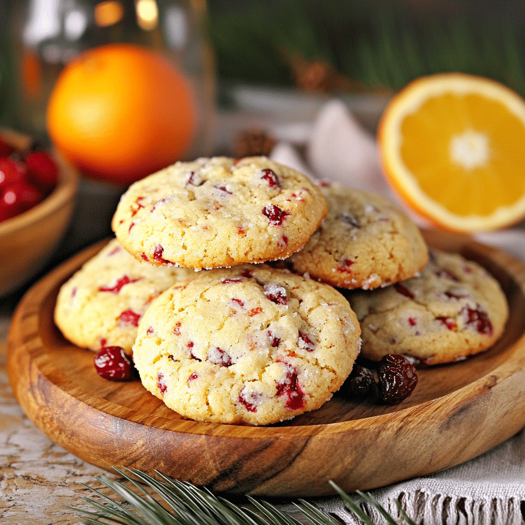 Cranberry Orange Cookies