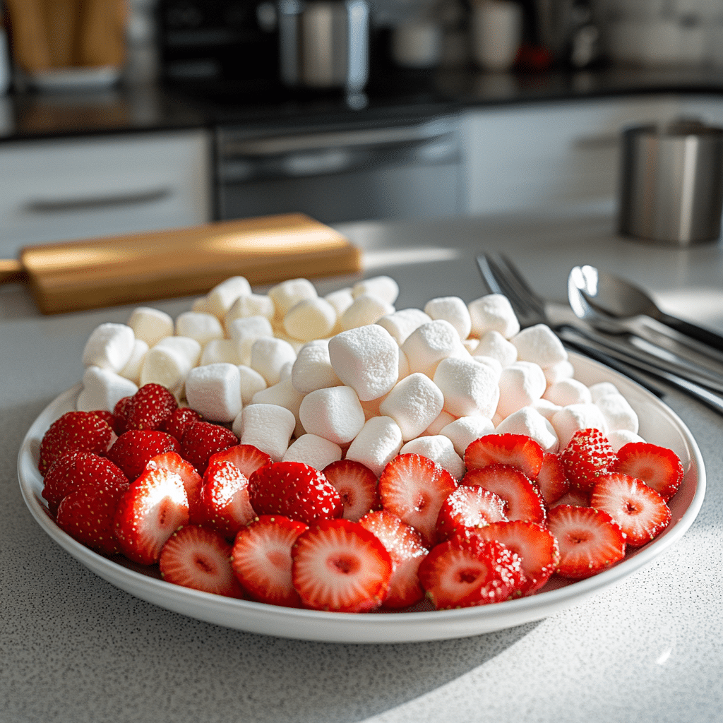 Strawberry Shortcake Fluff Salad