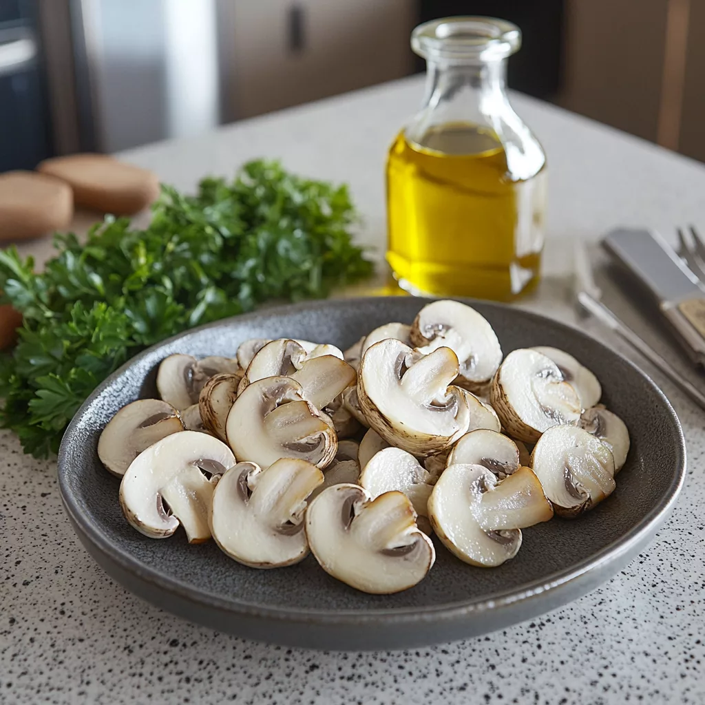 Mushroom Lentil Stroganoff