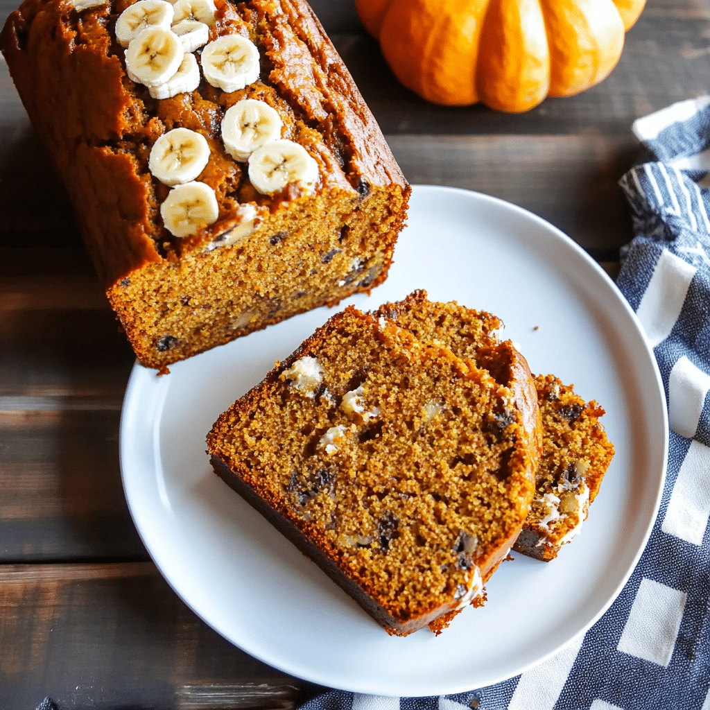 Pumpkin Banana Bread