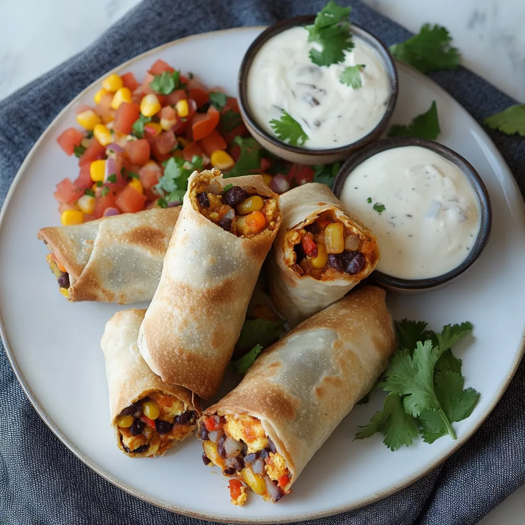 Southwestern Egg Rolls