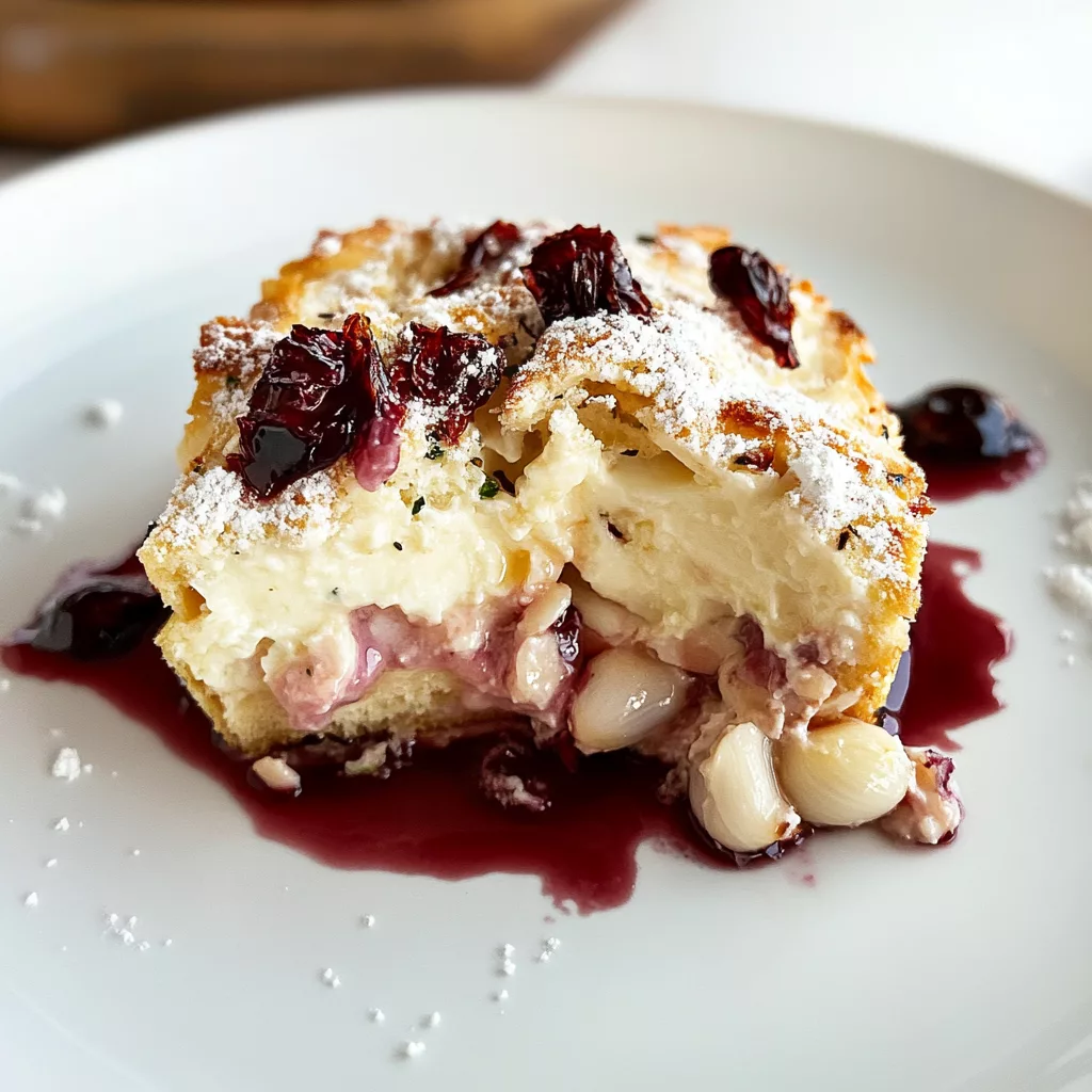 Monte Cristo Breakfast Casserole With Bread