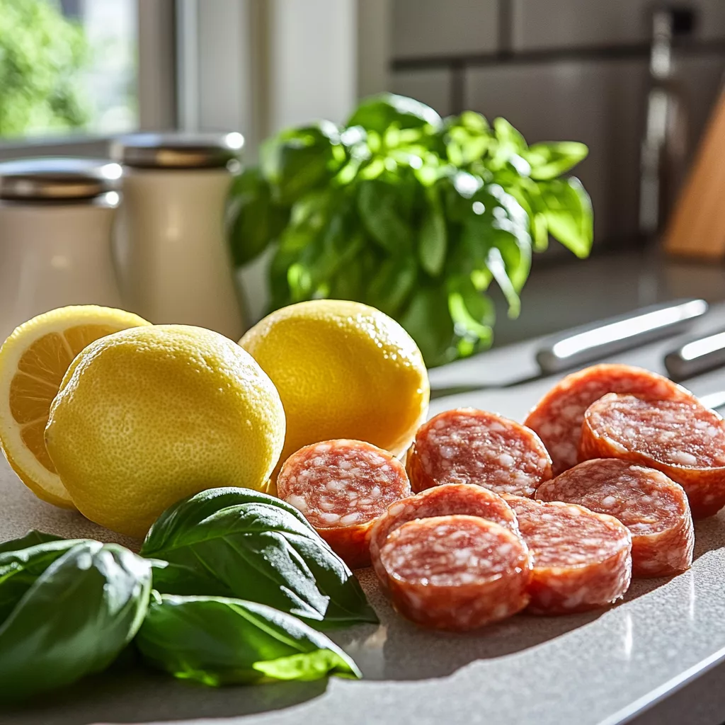 Tuscan Sausage Pasta