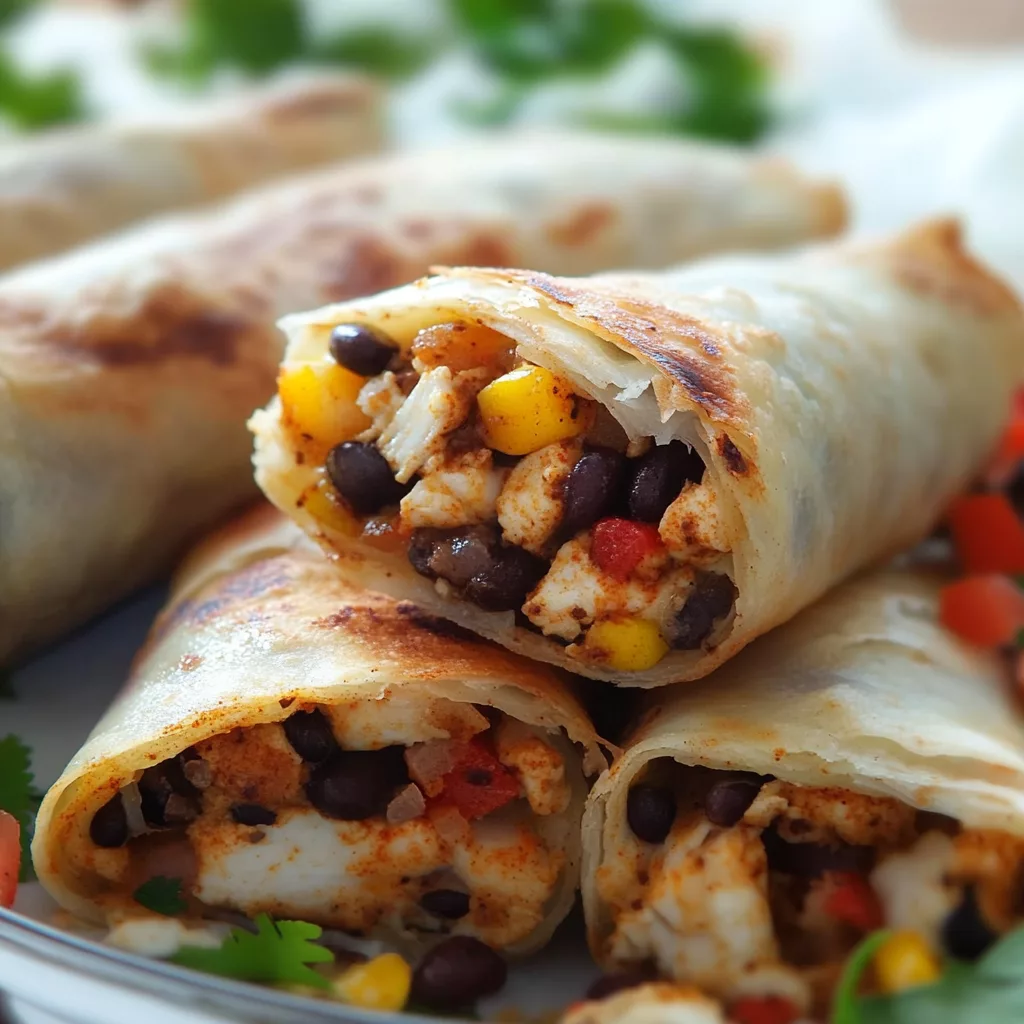 Southwestern Egg Rolls