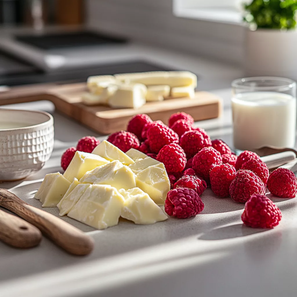 Raspberry White Hot Chocolate