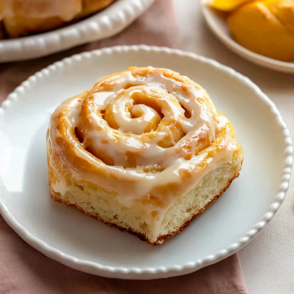 The Best Glazed Orange Sweet Rolls
