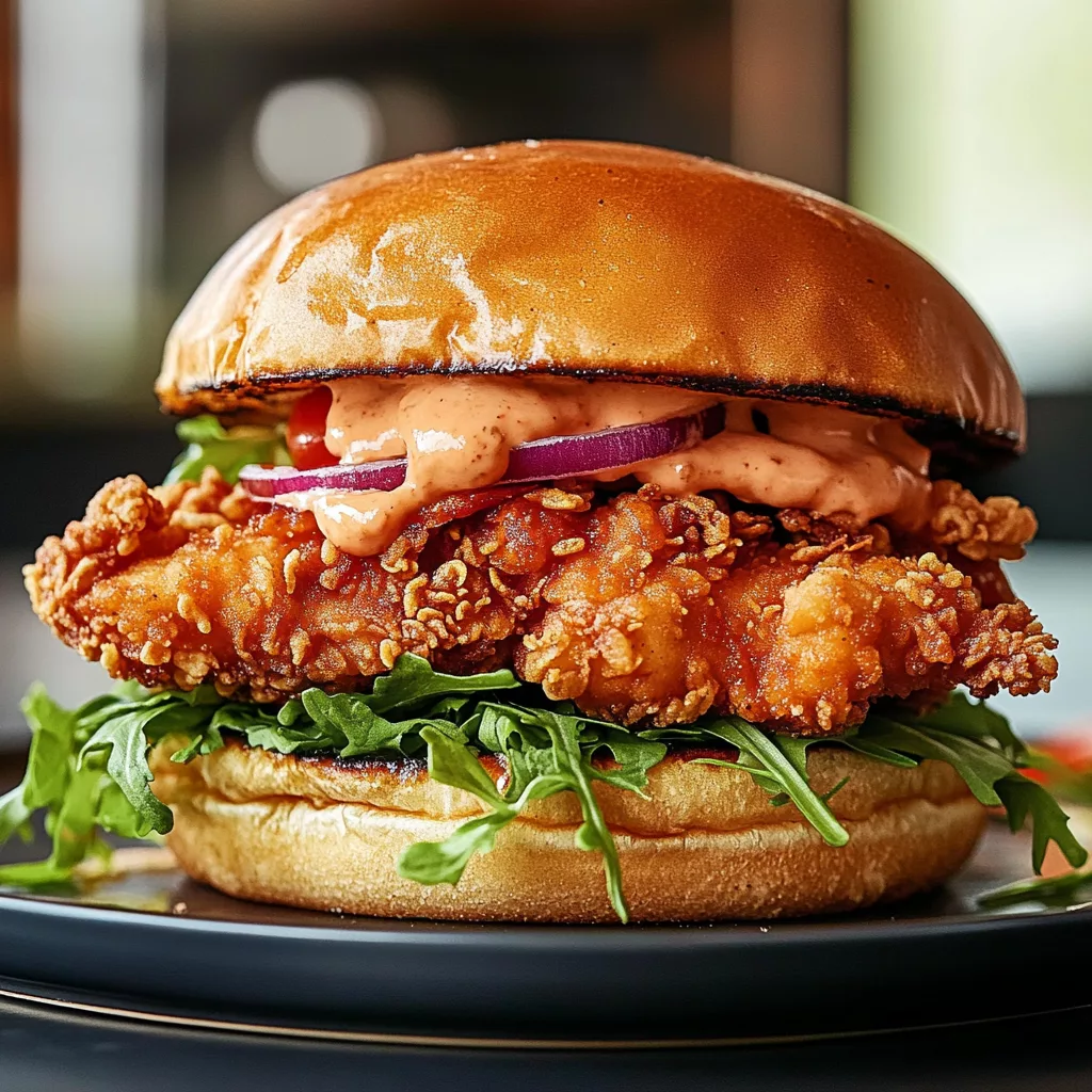Thai Fried Chicken Sandwich