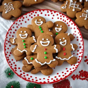 Soft Chewy Gingerbread Men Cookies