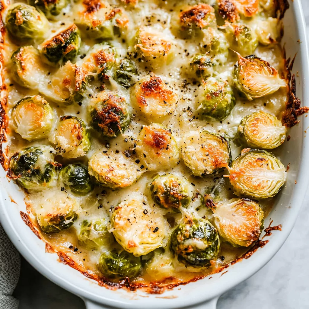 Creamy Brussels Sprouts