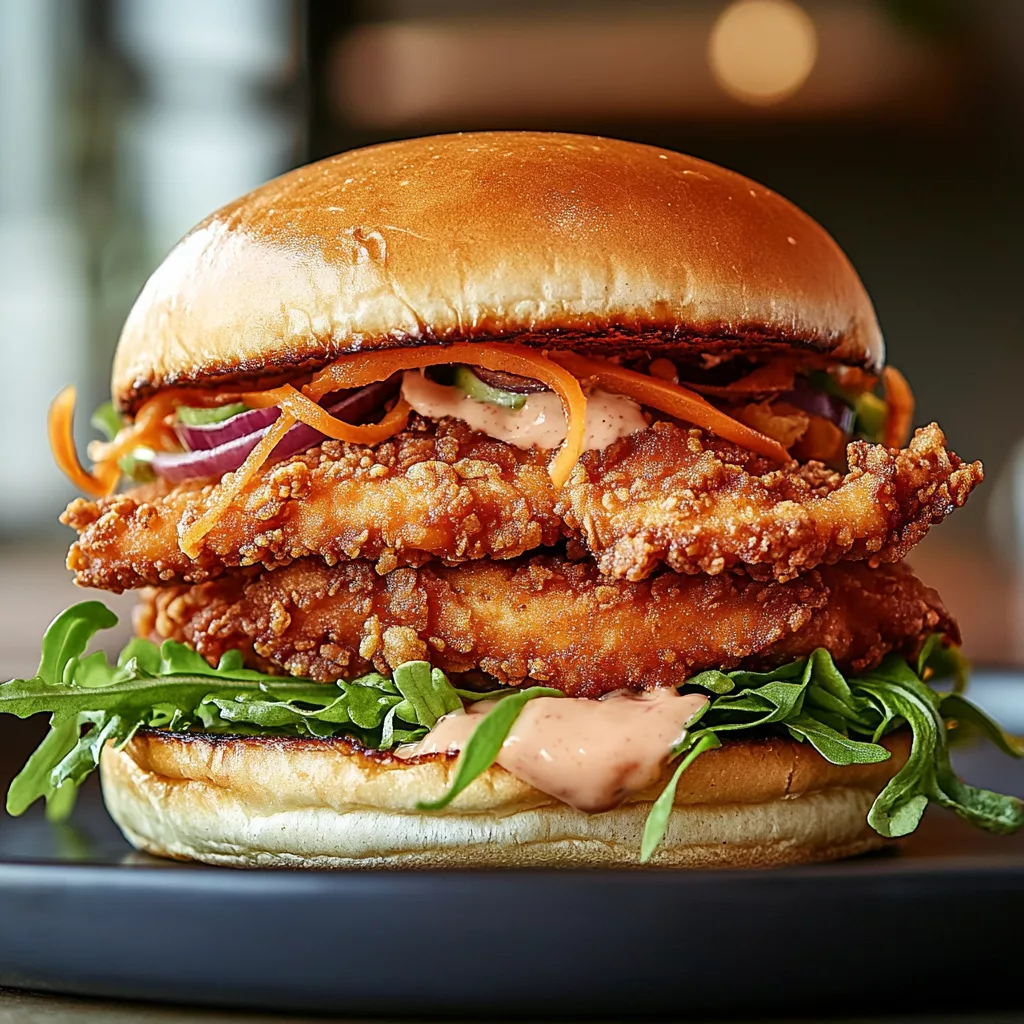 Thai Fried Chicken Sandwich