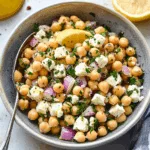 Chickpea Feta Salad