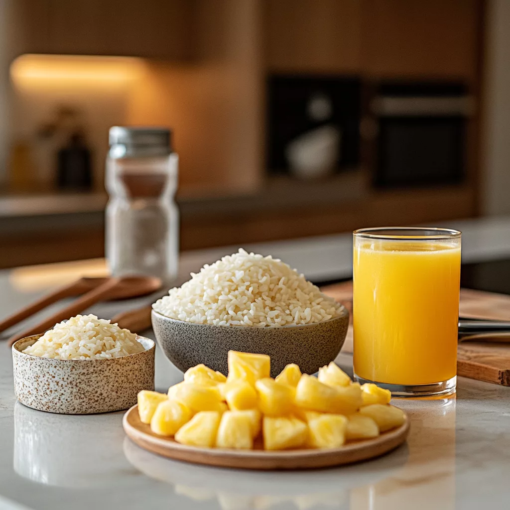 Pineapple Coconut Rice