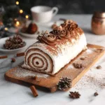 Gourmet Tiramisu Yule Log Cake
