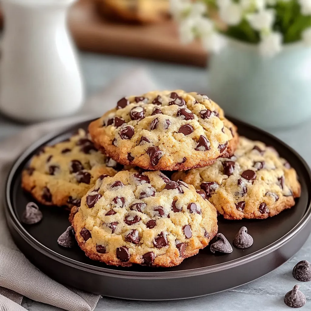 Sweet Chocolate Chip and Toffee Shortbread Cookies