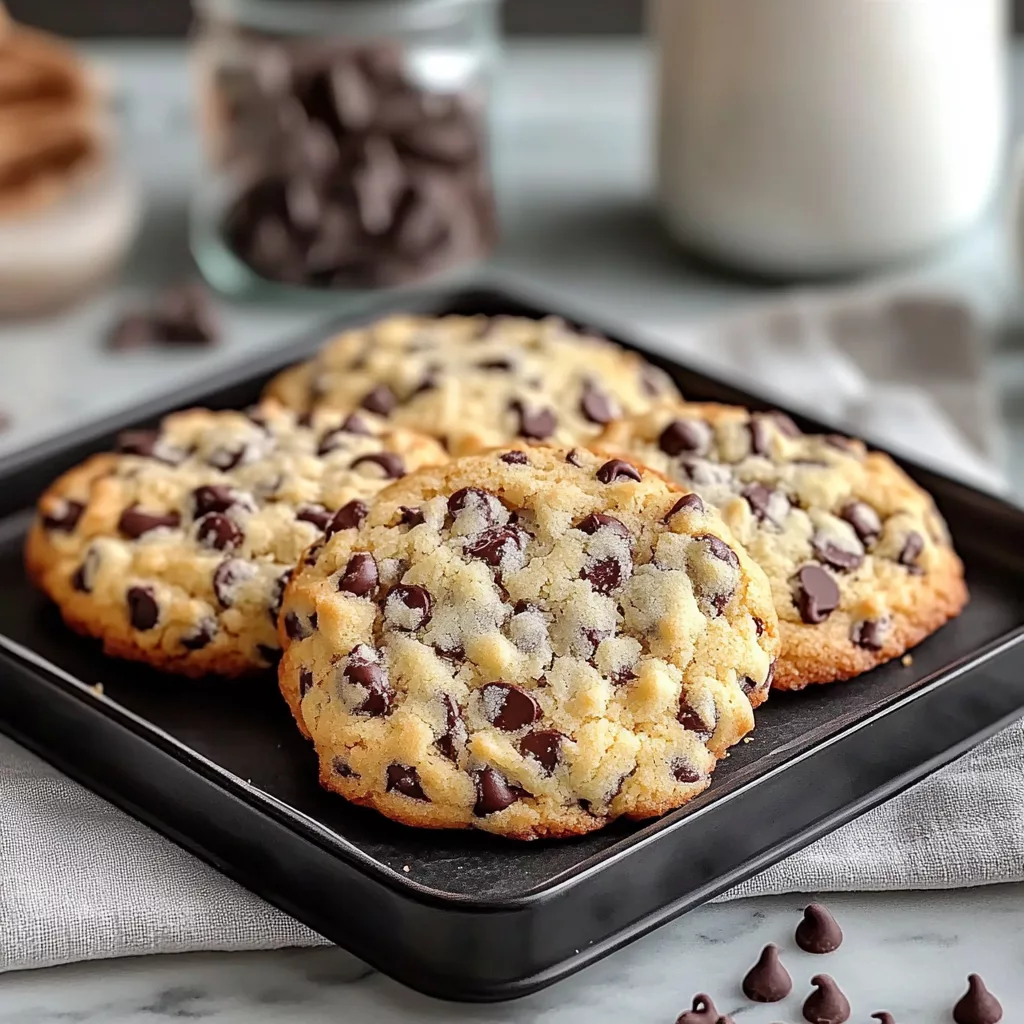 Sweet Chocolate Chip and Toffee Shortbread Cookies