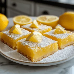 Meyer Lemon Bars