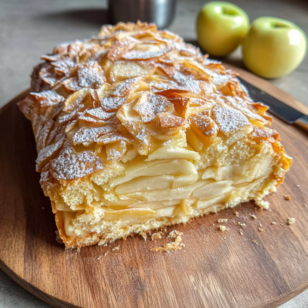 Invisible Apple Cake
