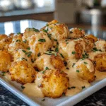 Cheddar Ranch Chicken Tater Tot Bake