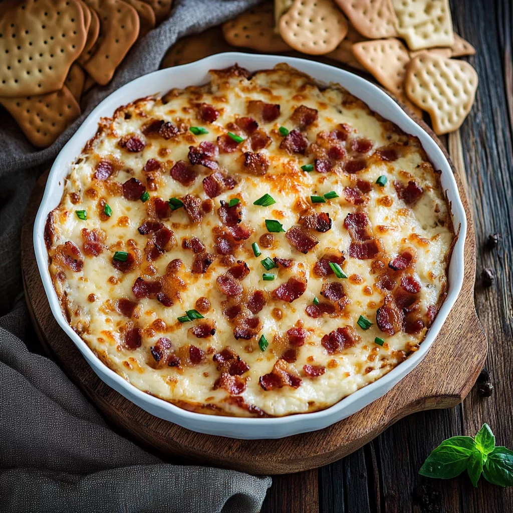 Hot Smoked Gouda Bacon Dip