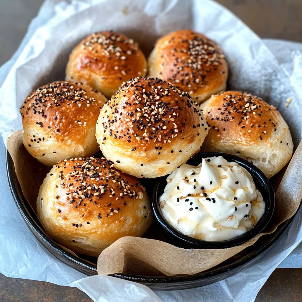 High Protein Bagel Bites